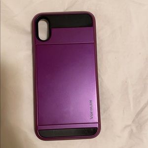 Purple IPhone & Credit card Case